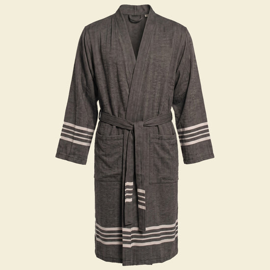 hamam badjas Krem Sultan black - op kleur