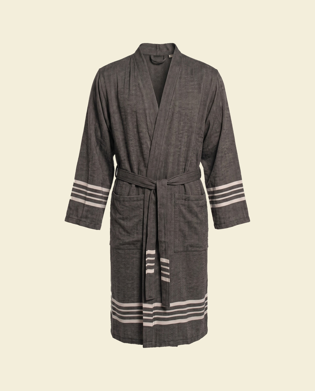 hamam badjas Krem Sultan black - op kleur