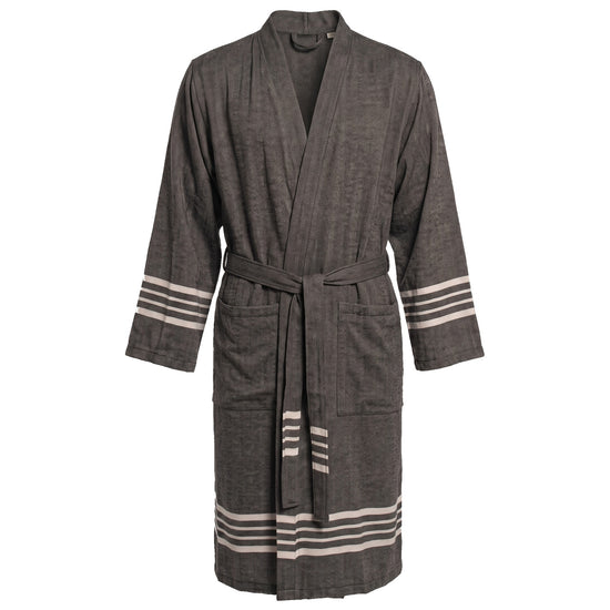 hamam badjas Krem Sultan black - vrijstaand