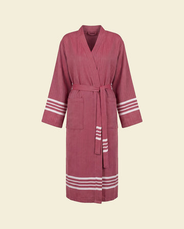 hamam badjas Krem Sultan bordeaux