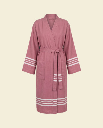 hamam badjas Krem Sultan dusty rose - op kleur