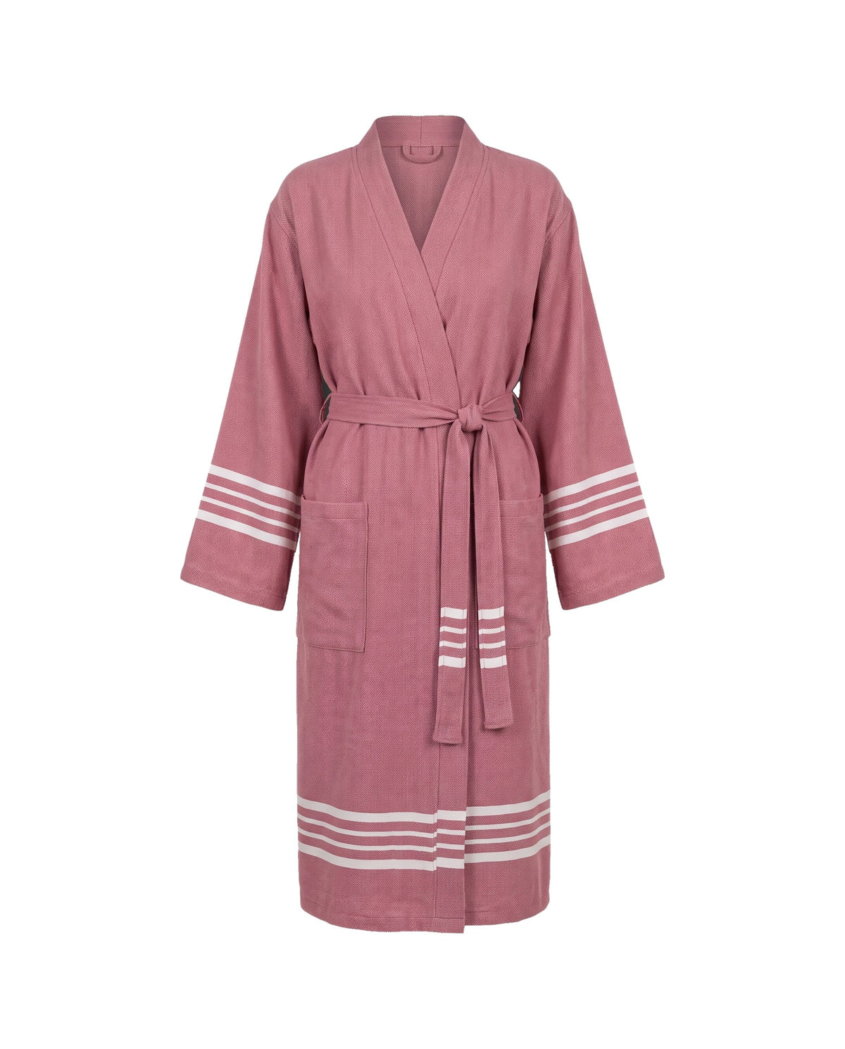 hamam badjas Krem Sultan dusty rose - vrijstaand