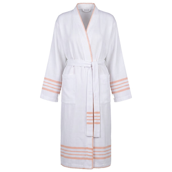 hamam badjas Krem Sultan kimono white melon - vrijstaand