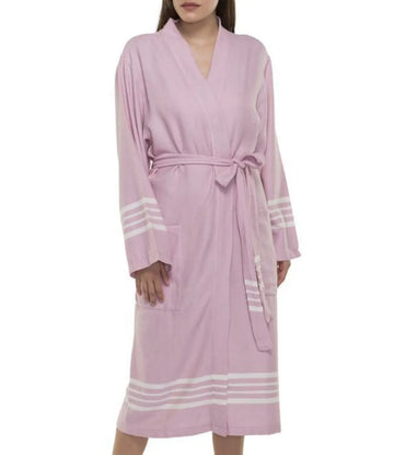 hamam badjas Krem Sultan rose pink