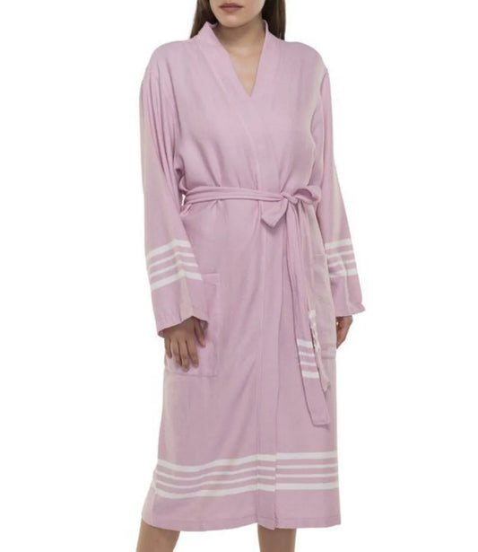 hamam badjas Krem Sultan rose pink