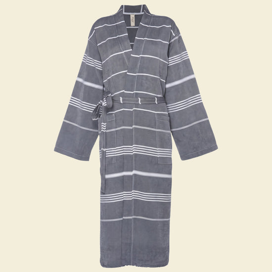 hamam badjas Leyla navy - op kleur