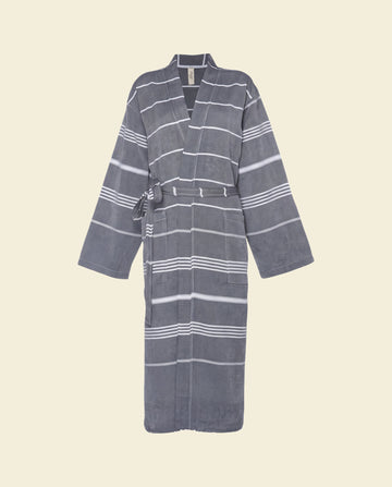 hamam badjas Leyla navy - op kleur