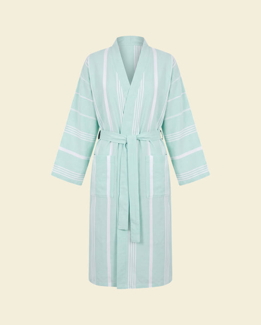 hamam badjas mint - op kleur
