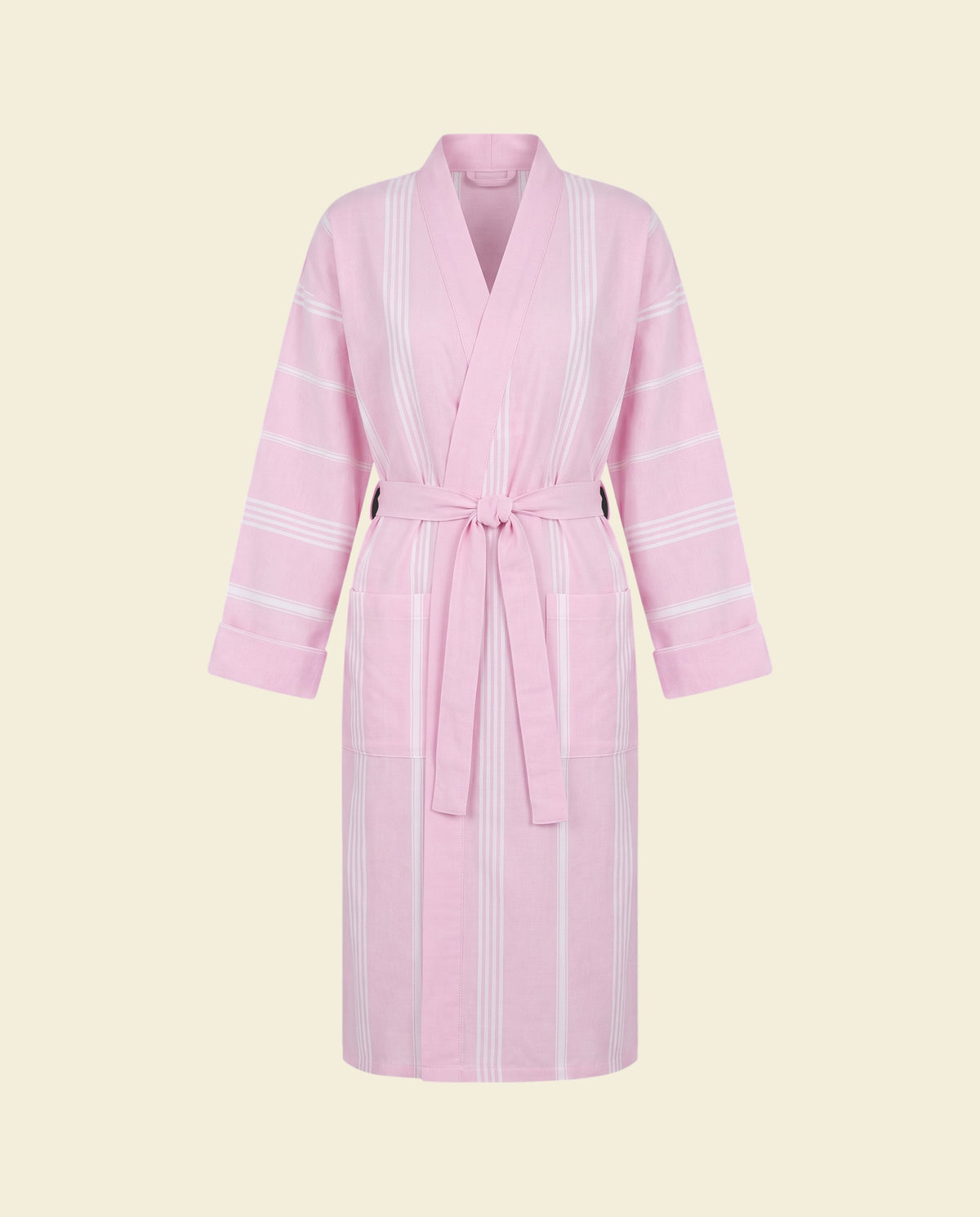 hamam badjas roze - op kleur