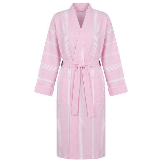 hamam badjas roze - vrijstaand