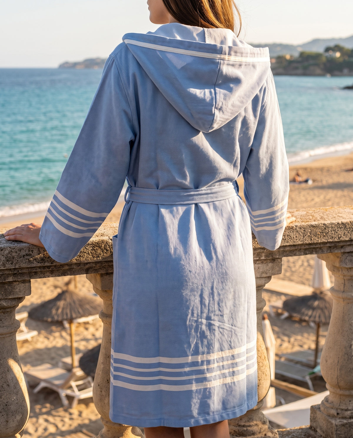 hamam badjas Sun air bleu - sfeer