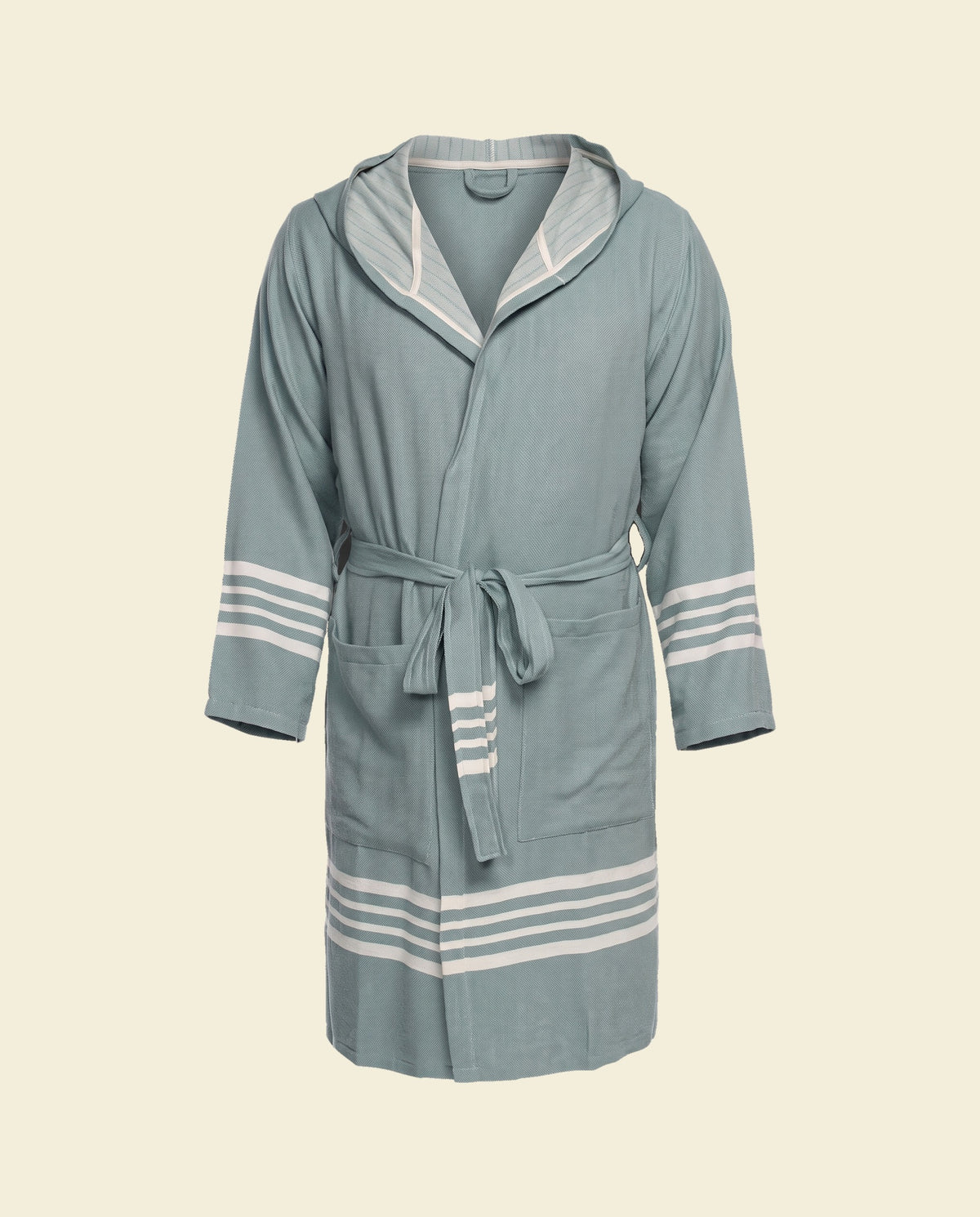 hamam badjas Sun almond green - op kleur