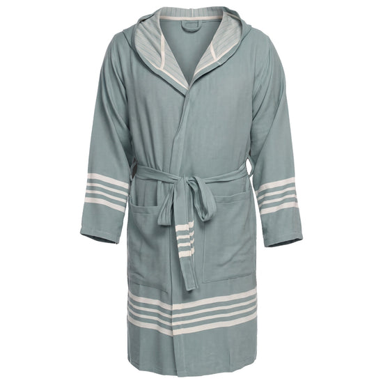 hamam badjas Sun almond green - vrijstaand