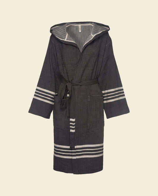 hamam badjas Sun black - op kleur