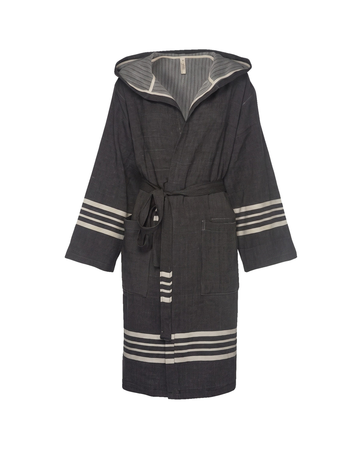 hamam badjas Sun black - vrijstaand