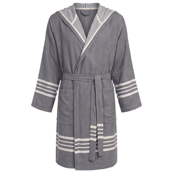hamam badjas Sun dark grey - vrijstaand
