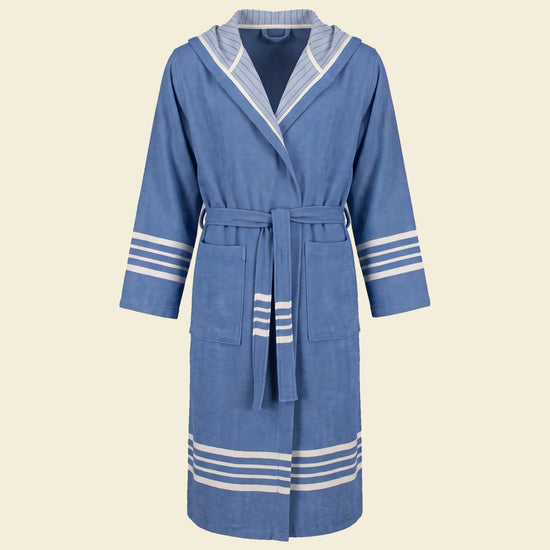 hamam badjas Sun heren royal blue - op kleur