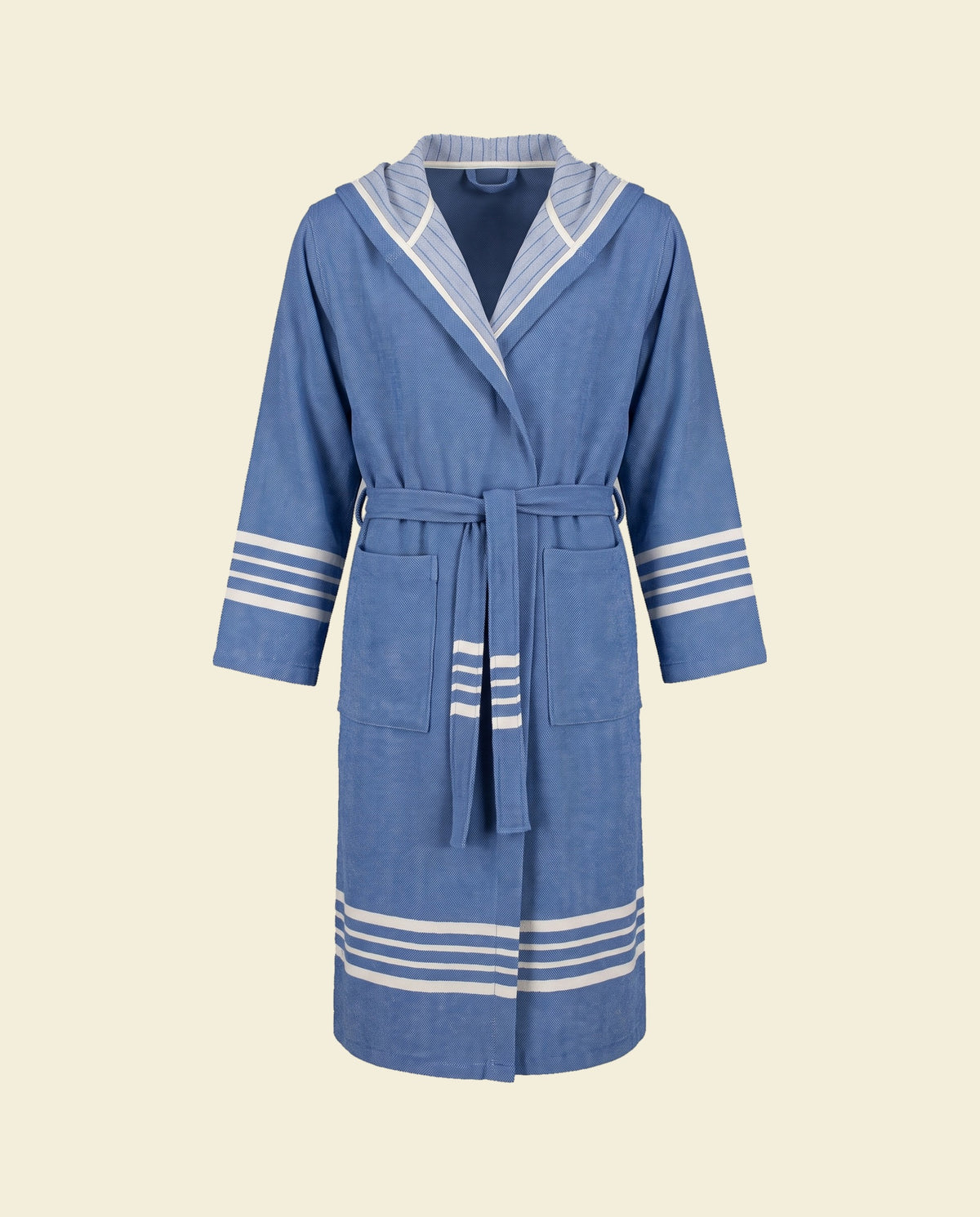 hamam badjas Sun heren royal blue - op kleur