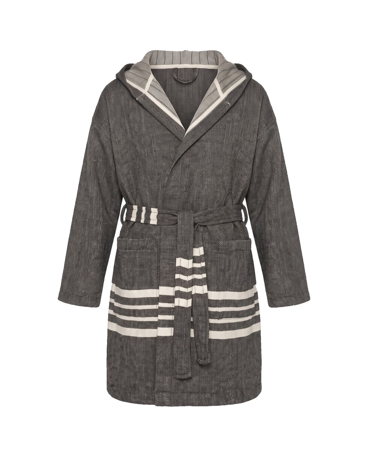 hamam badjas Sun kids black - vrijstaand