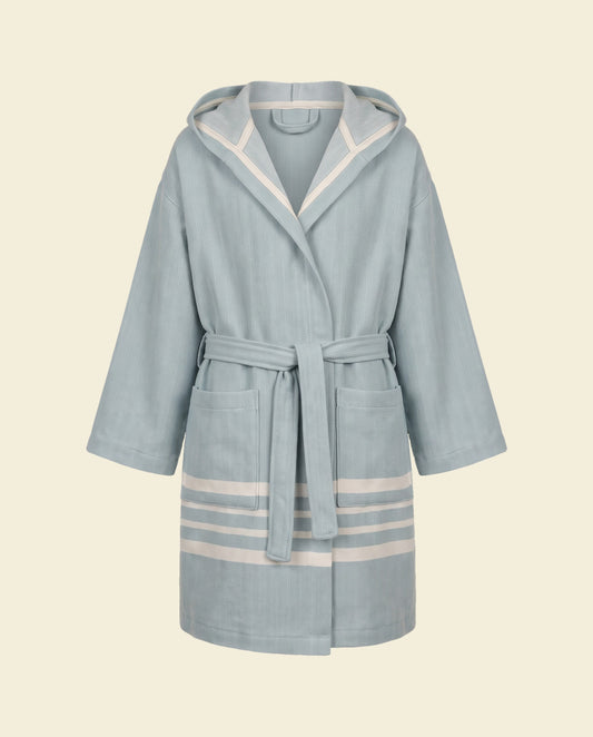 hamam badjas Sun kids blue - op kleur