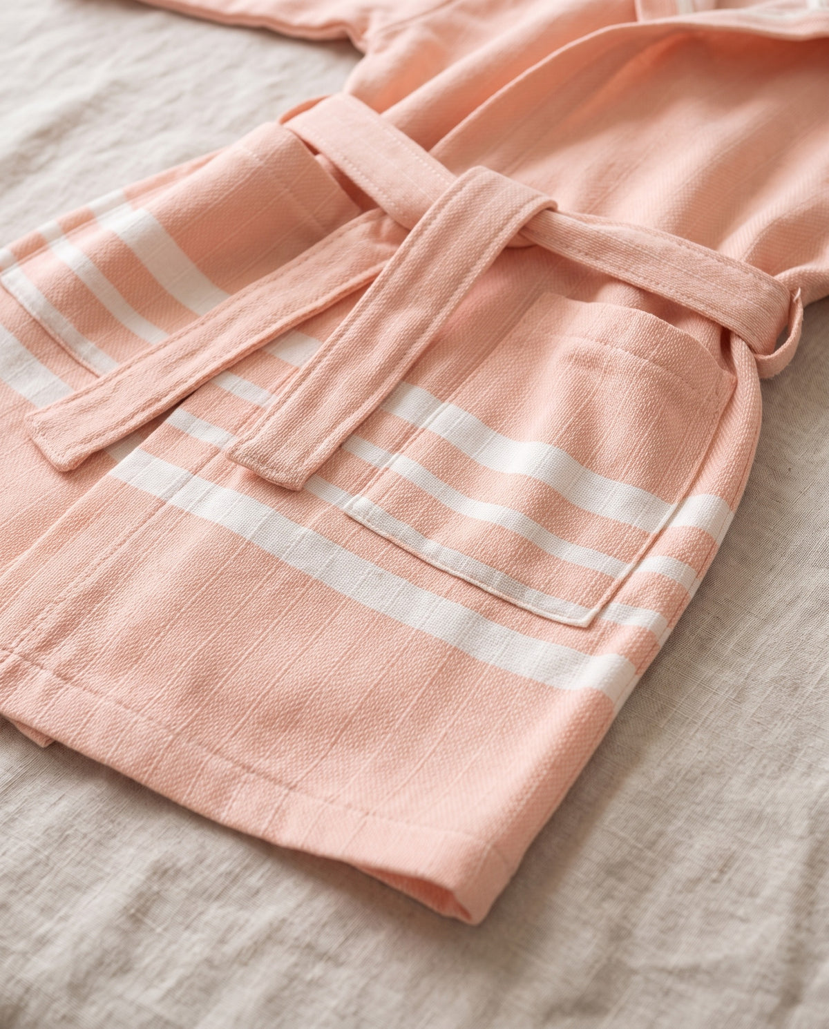 hamam badjas Sun kids melon - detail