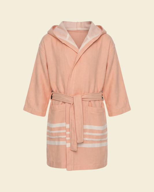 hamam badjas Sun kids melon - op kleur