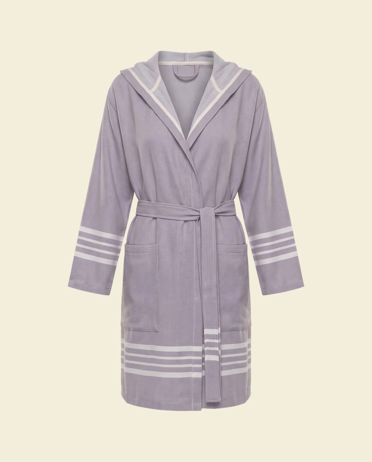 hamam badjas Sun light grey - op kleur