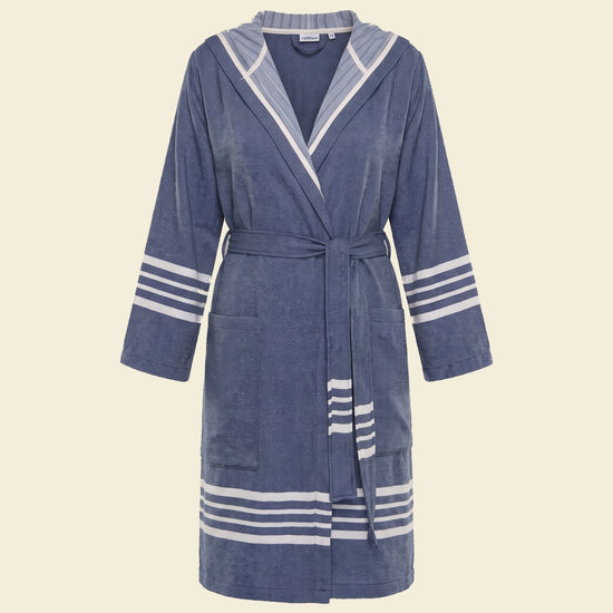 hamam badjas Sun navy - op kleur