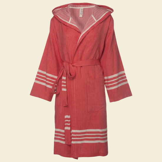 hamam badjas Sun red - op kleur