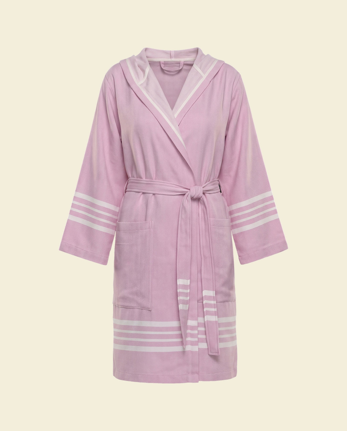 hamam badjas Sun rose pink - op kleur