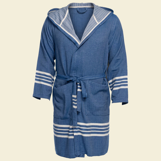hamam badjas Sun royal blue - op kleur