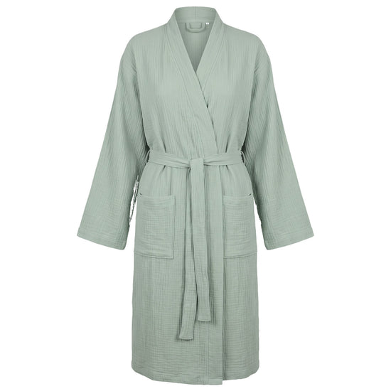 hamam badjas YKS almond green - vrijstaand