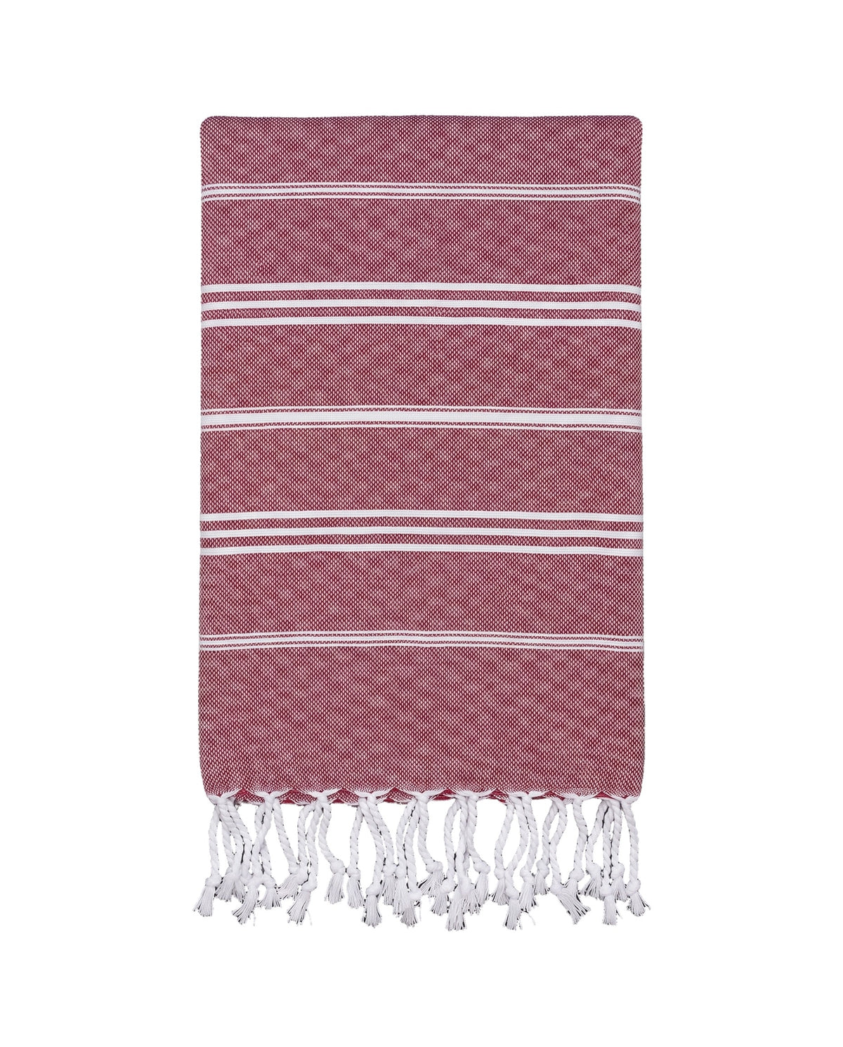 hamam handdoek bordeaux - vrijstaand