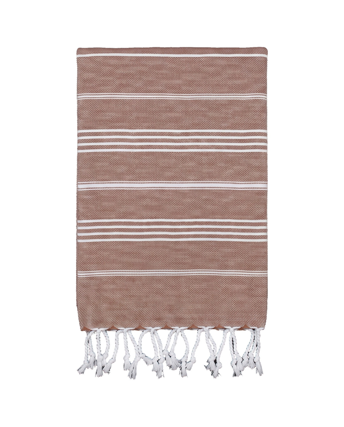 hamam handdoek bruin - vrijstaand