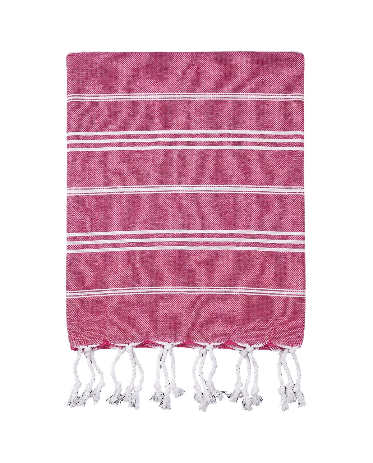 hamam handdoek cerise - vrijstaand