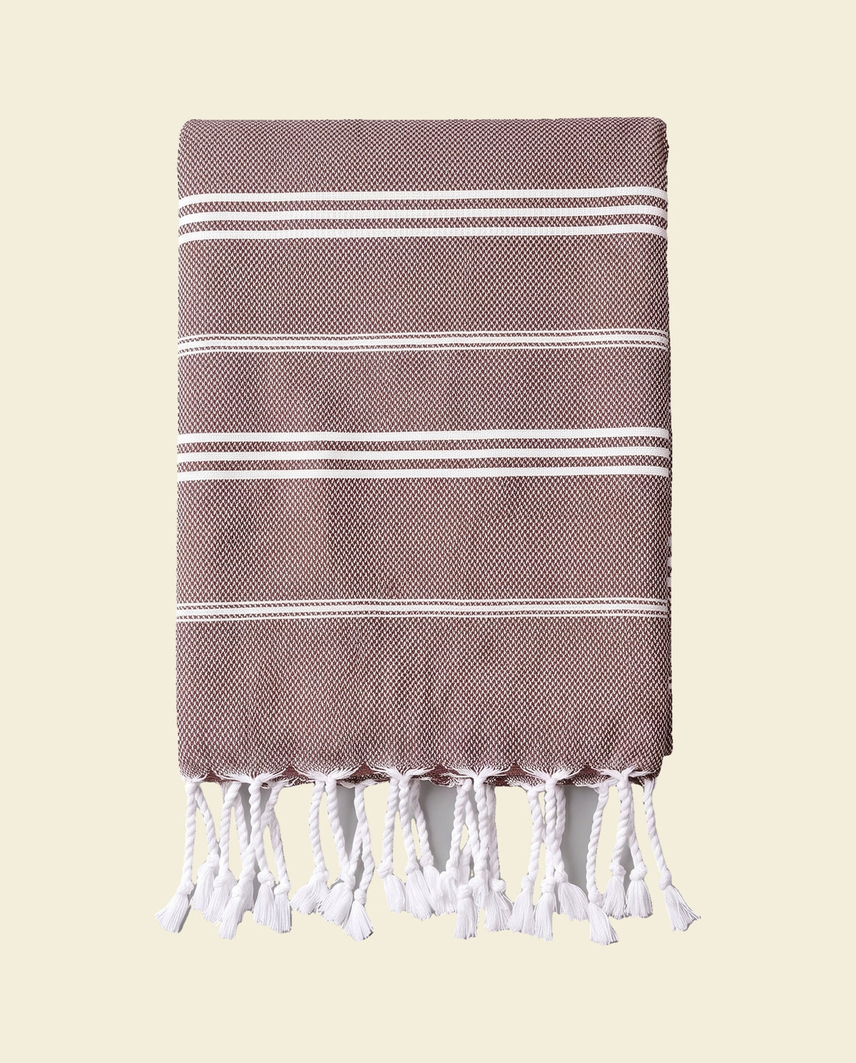 hamam handdoek chocolade - op kleur