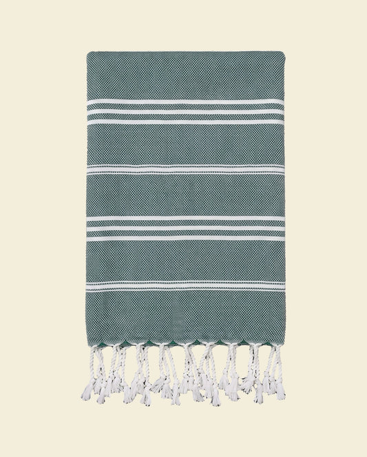 hamam handdoek dennengroen - op kleur