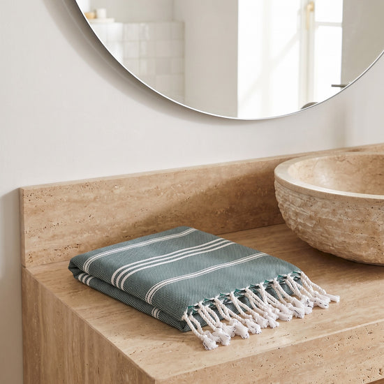 hamam handdoek dennengroen - sfeer