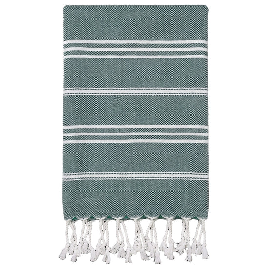 hamam handdoek dennengroen - vrijstaand