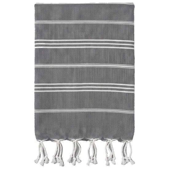 hamam handdoek donkergrijs - vrijstaand