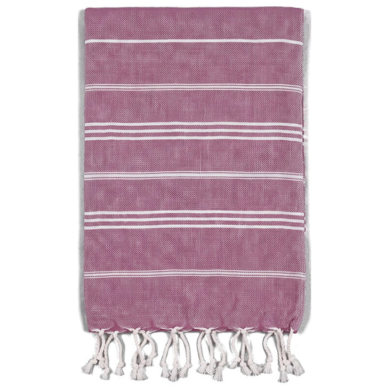 hamam handdoek framboos - vrijstaand