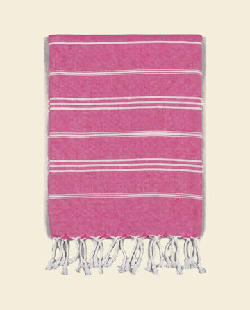 hamam handdoek fuchsia