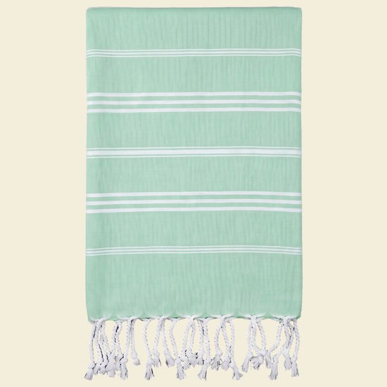 hamam handdoek helderzeegroen - op kleur