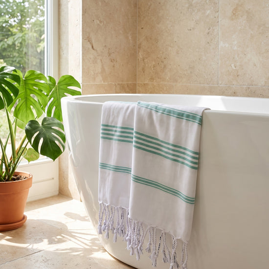 hamam handdoek jade - sfeer