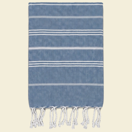 hamam handdoek jeansblauw - op kleur