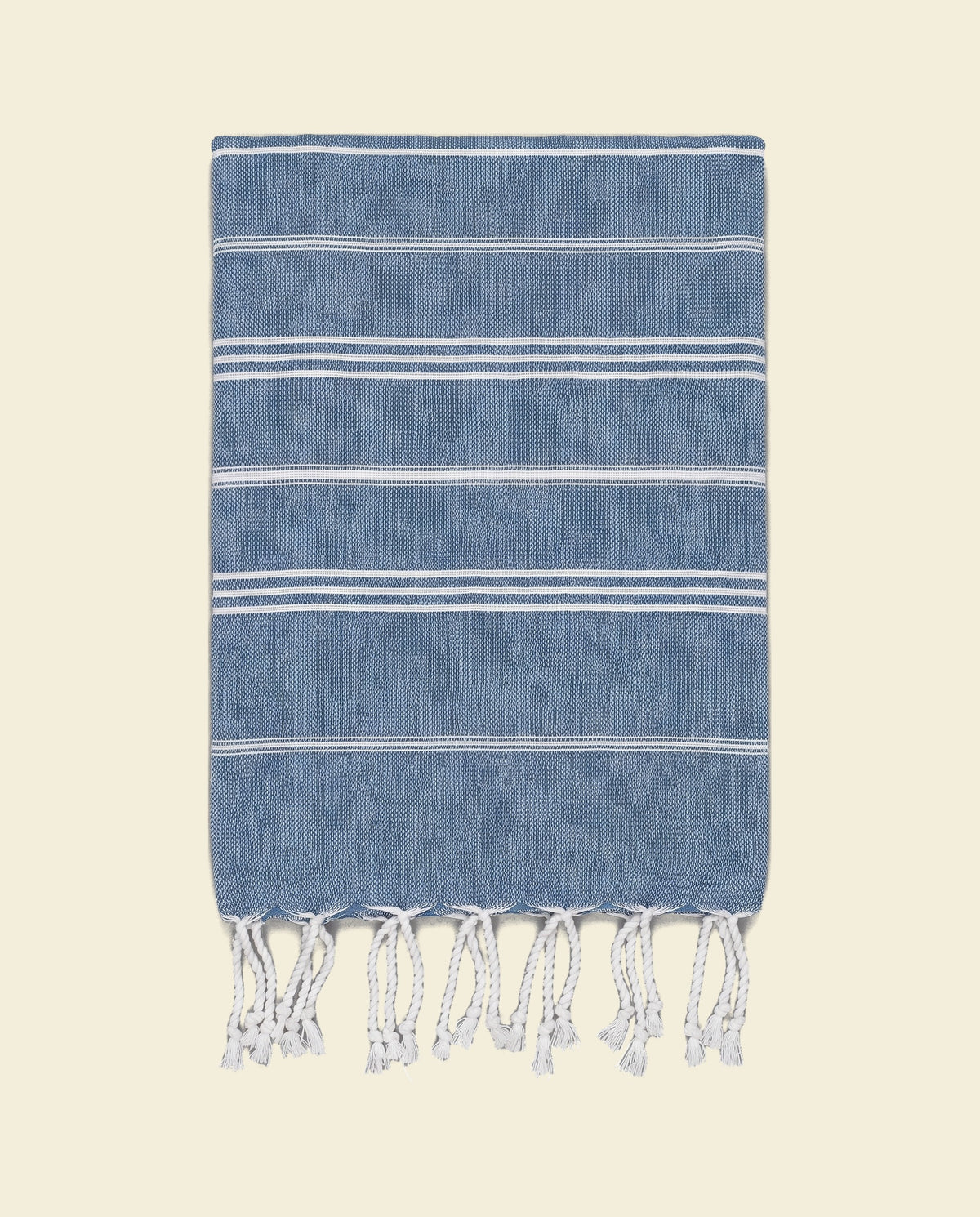 hamam handdoek jeansblauw - op kleur