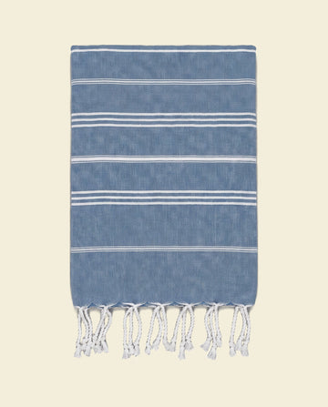 hamam handdoek jeansblauw
