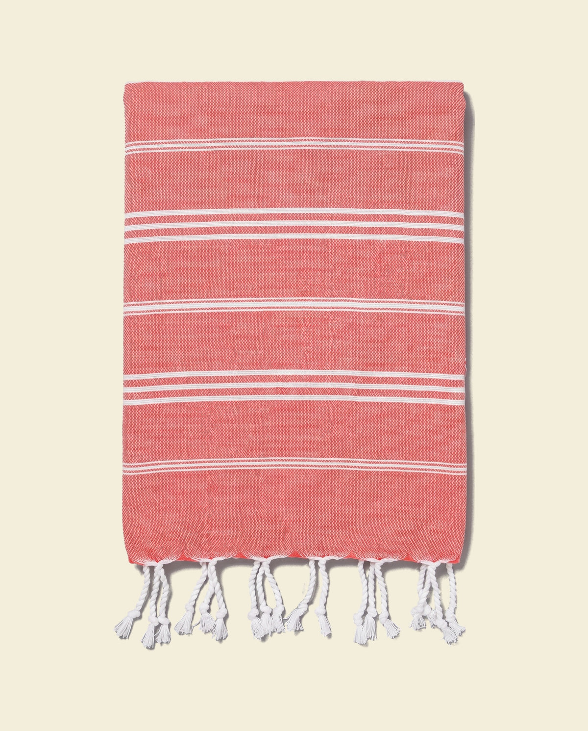 hamam handdoek koraalrood - op kleur