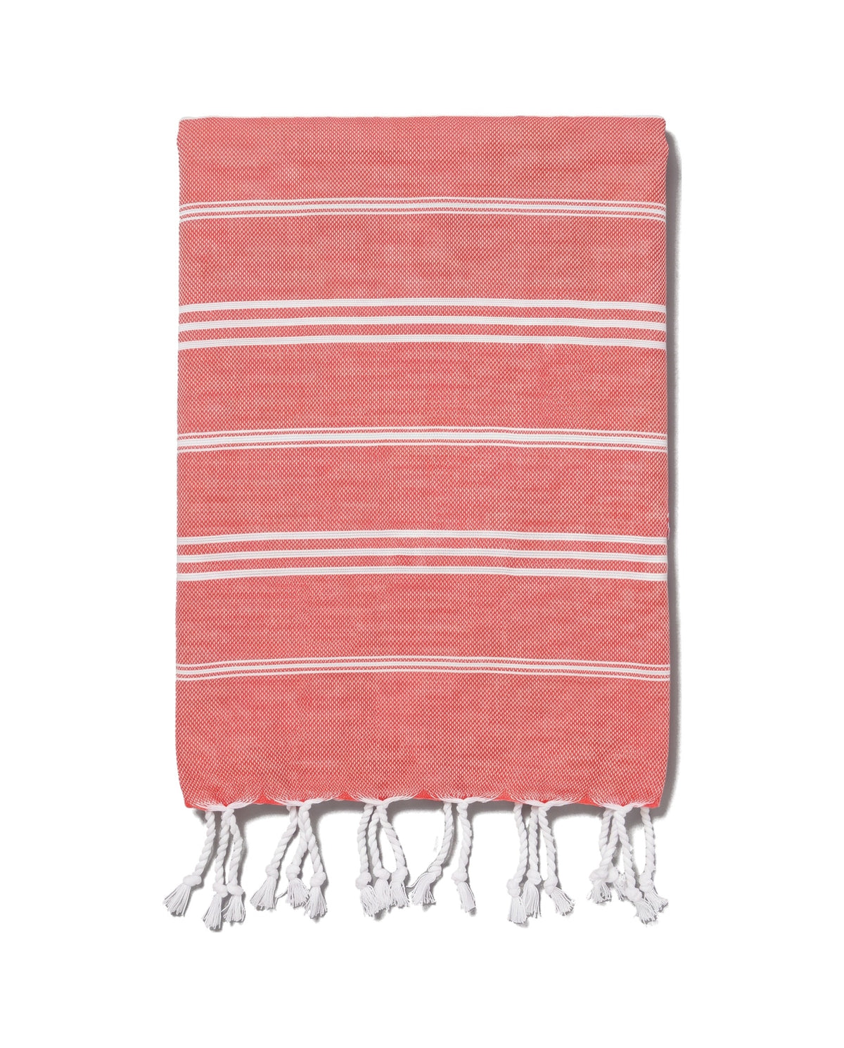 hamam handdoek koraalrood - vrijstaand