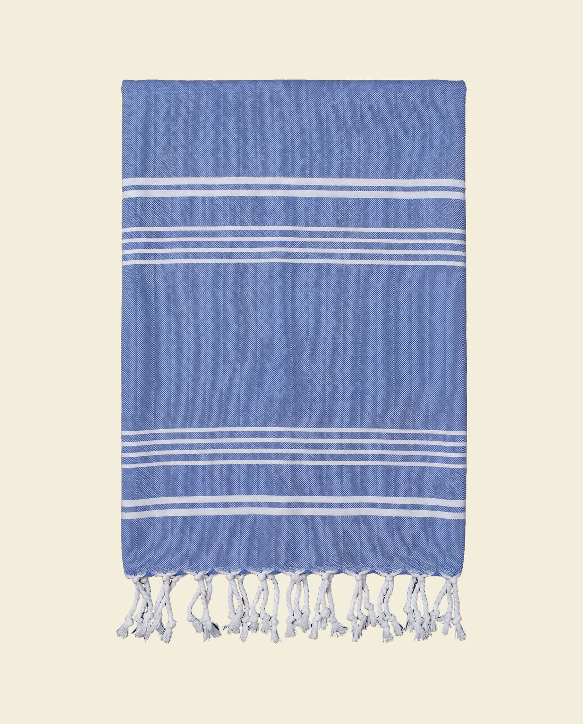 hamam handdoek korenbloemblauw - op kleur